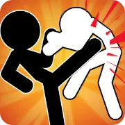 Stickman Fighter : Mega Brawl -play online