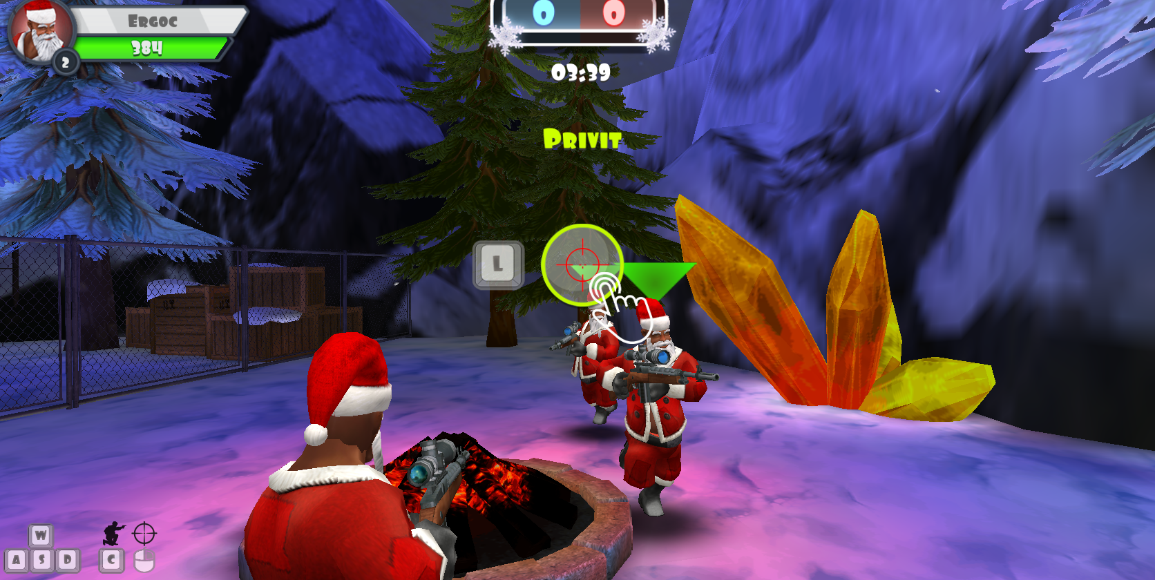 Winter Clash 3D - Multiplayer Christmas Shooter Game | Free Online